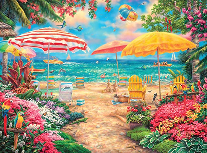 Diamond Painting  |  A Perfect Day at the Beach