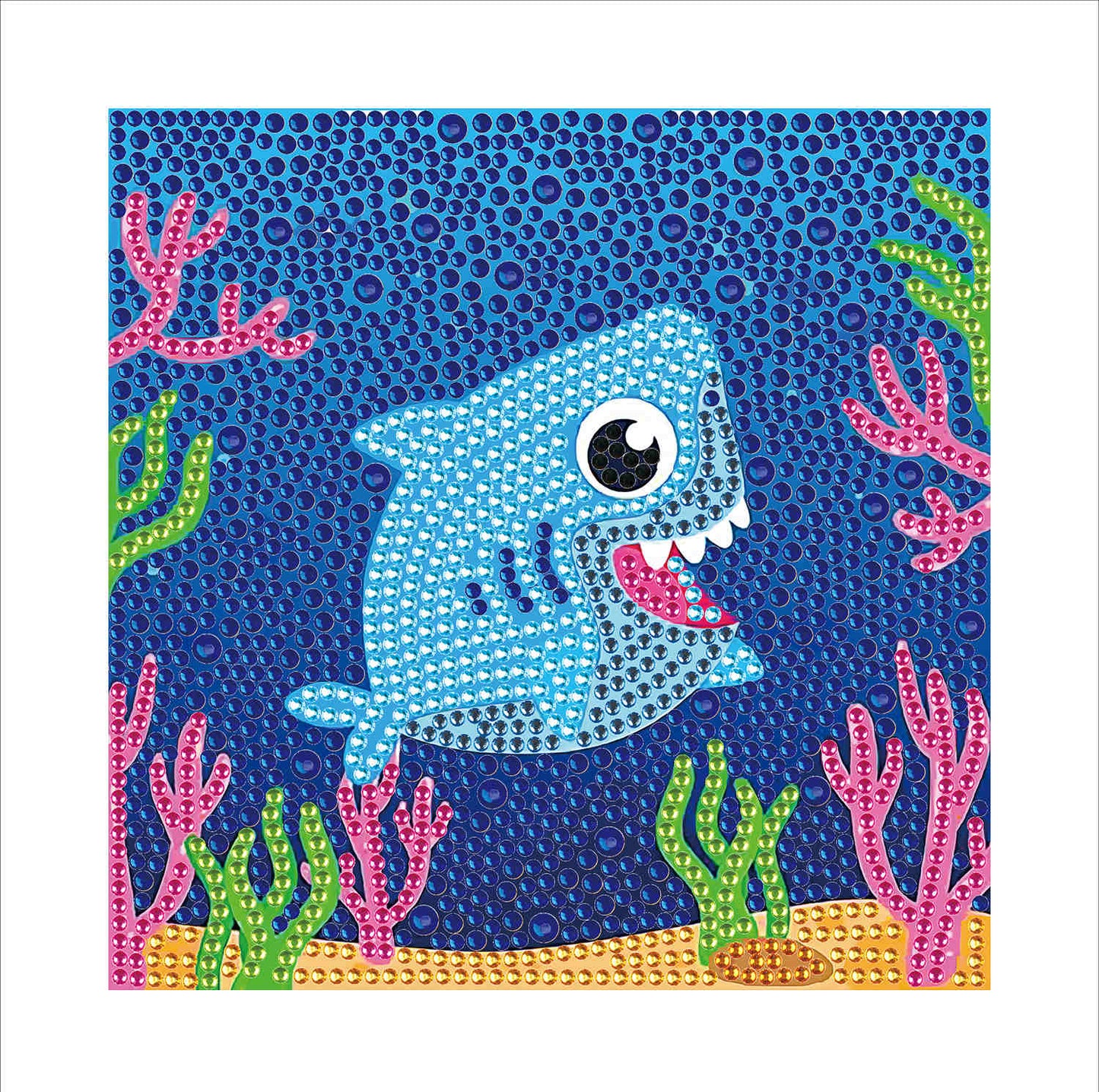 Children's Series | Shark | Crystal Rhinestone Diamond Painting Kit
