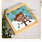 Children's Series | Monkey | Crystal Rhinestone Diamond Painting Kit