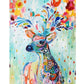 Colorful Deer  | Full Round Diamond Painting Kits